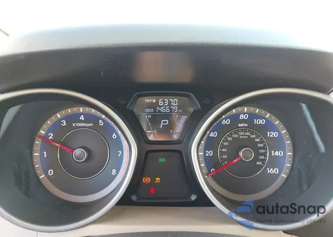 2013 Hyundai Elantra Limited from USA, damaged, VIN KMHDH4AE7DU605526